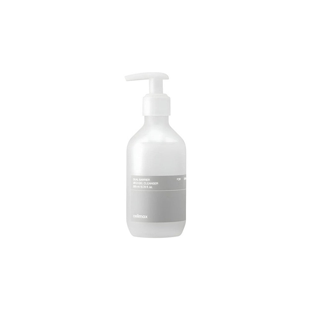 celimax Dual Barrier hellävarainen puhdistusgeeli rauhoittaa ja vahvistaa herkkää ihoa 200 ml