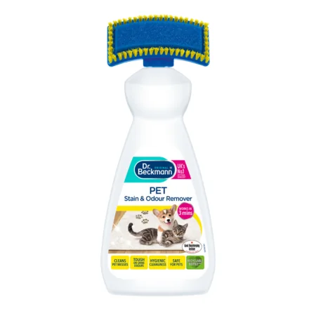 Dr Beckmann Pet Stain & Odour Remover With Brush – 650ml