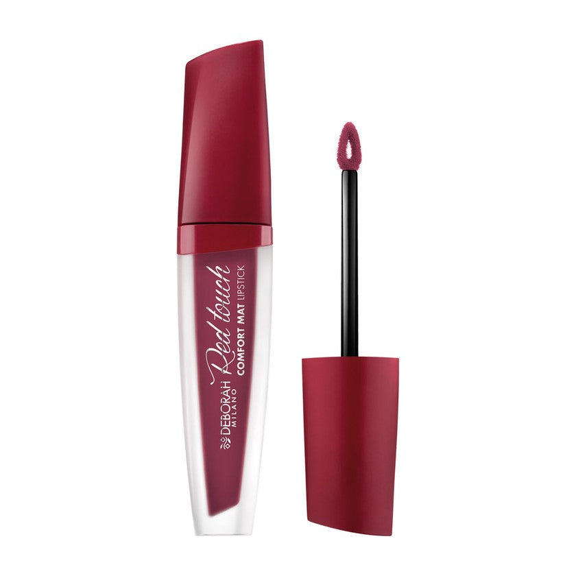 Deborah Red Touch Comfort Matte -huulipuna Ultra Mukava No Transfer 15 - Glam Malva