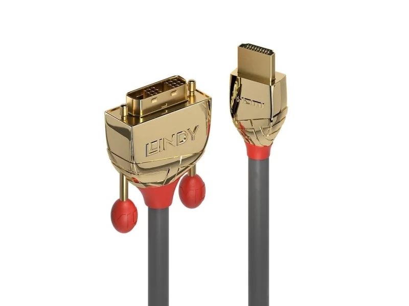 Lindy Gold Line adapter cable - HDMI / DVI - 2 m