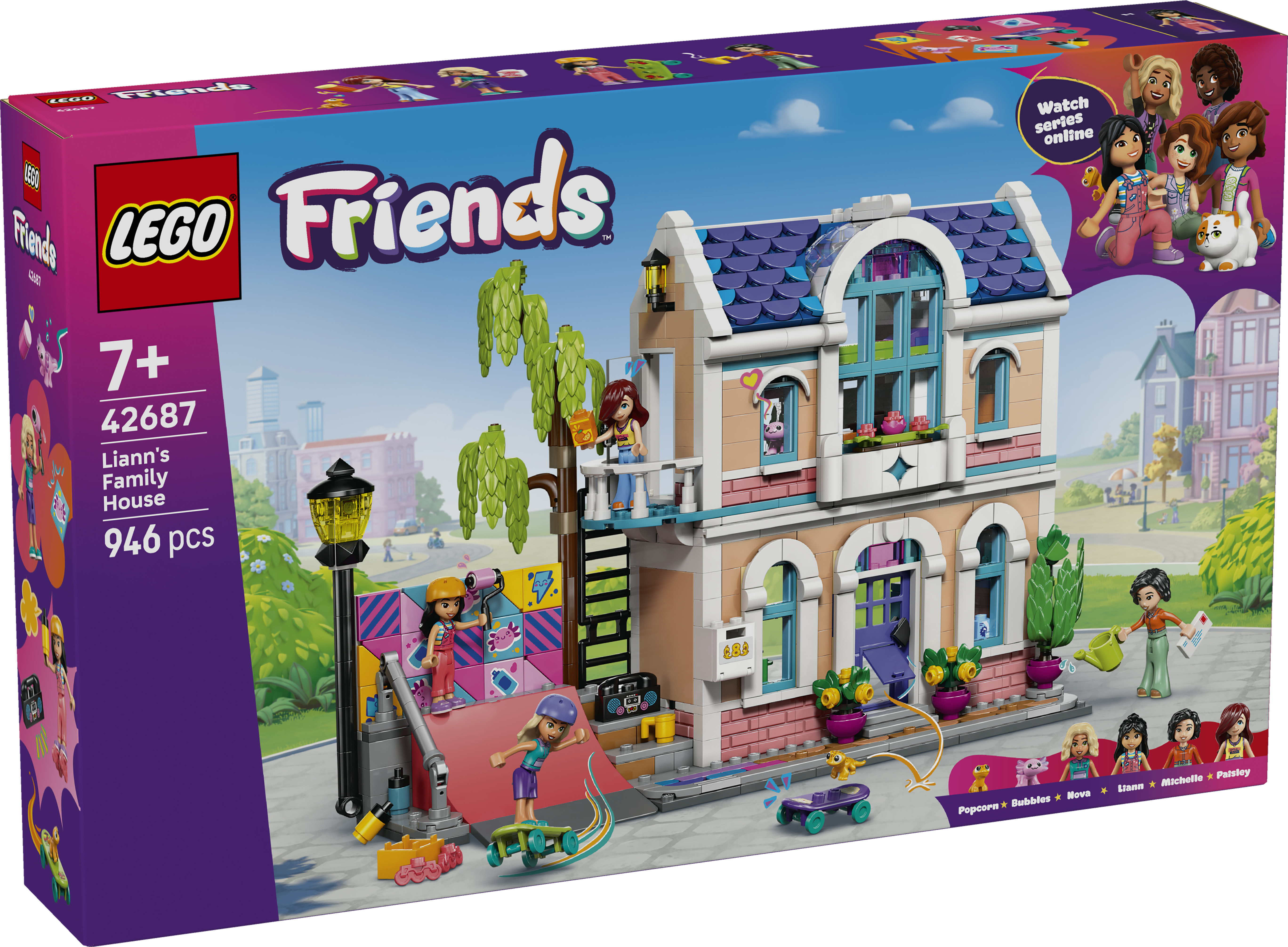 LEGO Friends 42687 Liannin perheen talo