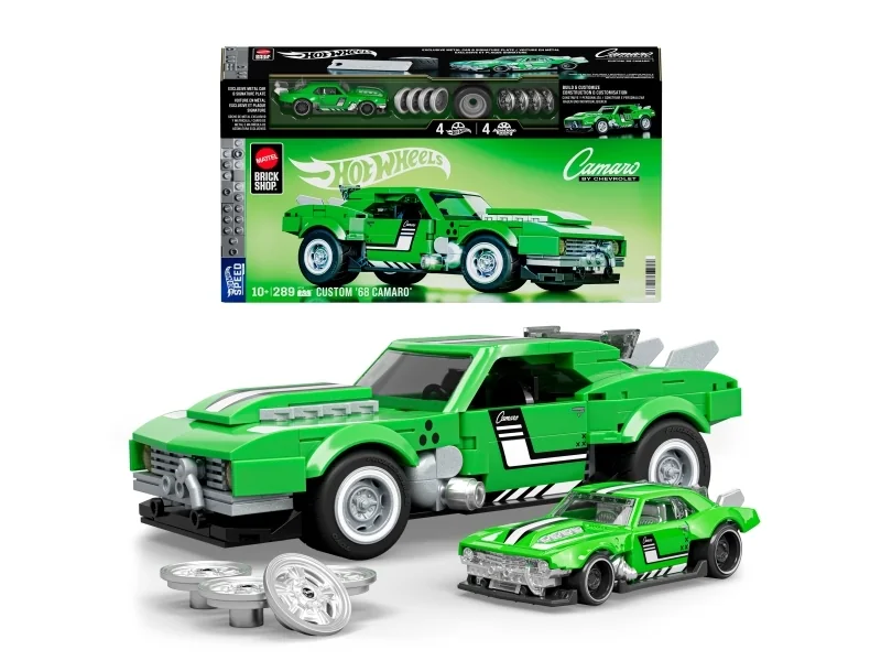 Hot Wheels Brick Shop Speed Series 1968 Camaro
