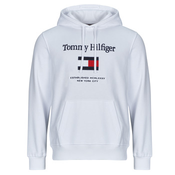TOMMY HILFIGER Collegepaita laivastonsininen / punainen / valkoinen