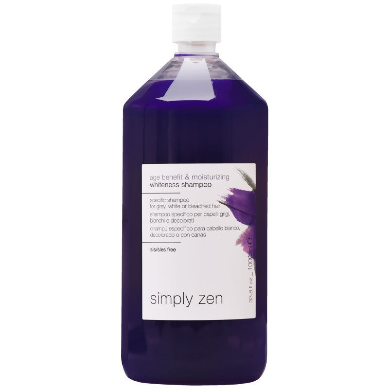 Shampoo Simply Zen Age Benefit & Whiteness kosteuttava 1000 ml