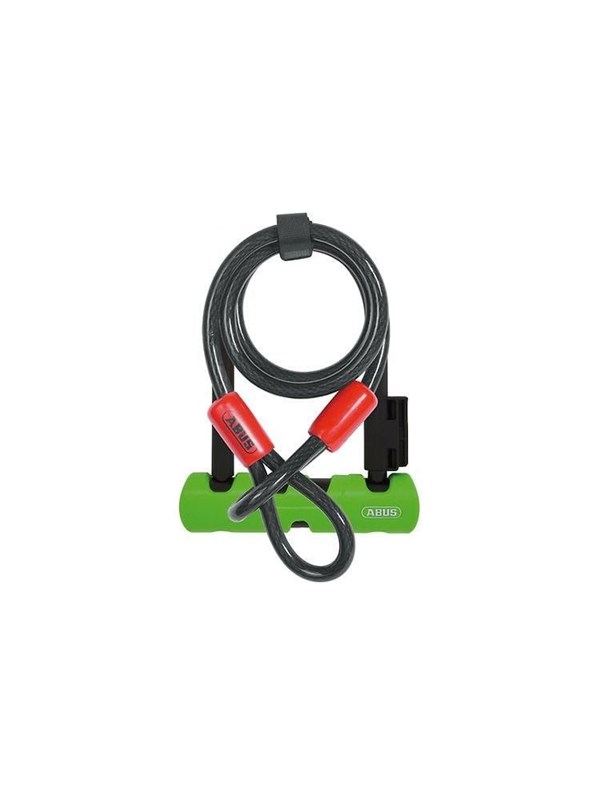 Abus Ultra Mini U-lås, 410 mm + Cobra 10/120