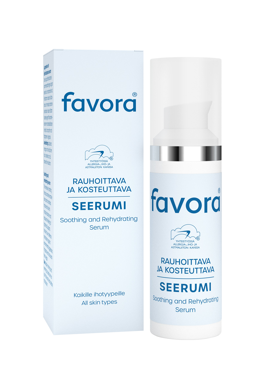 Favora rauhoittava & kosteuttava seerumi 30 ml