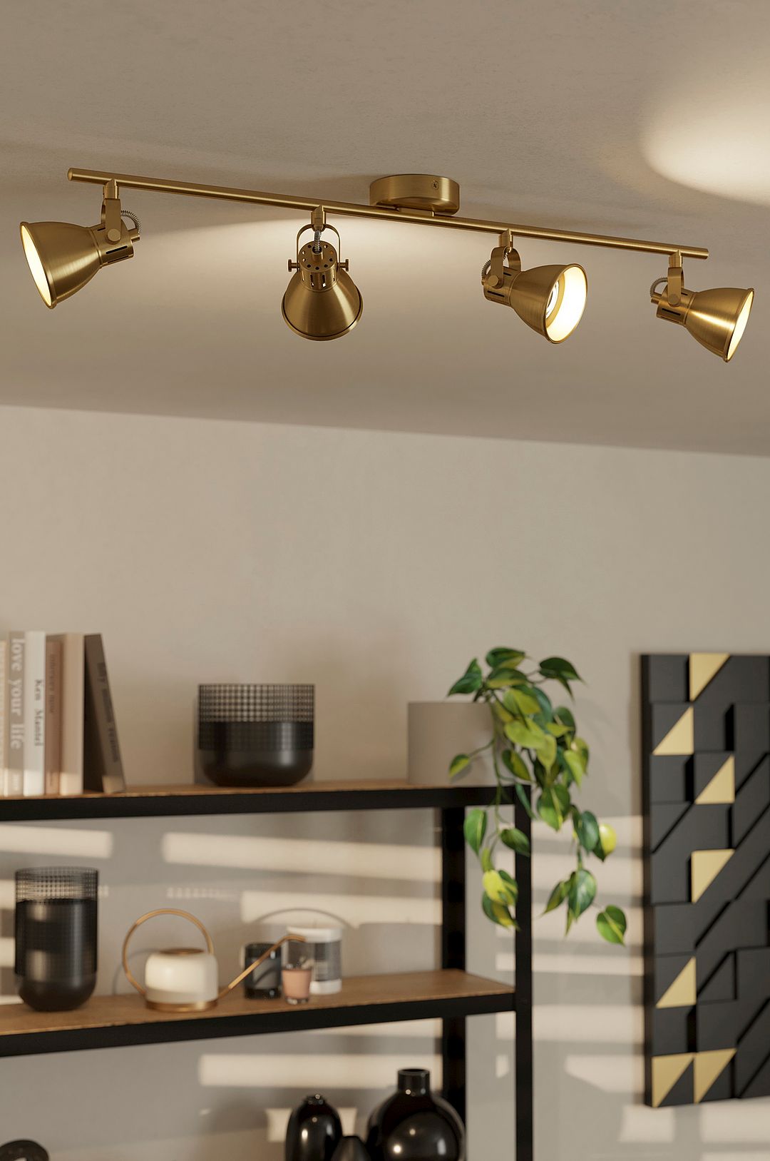 EGLO Seras brushed brass Kulta