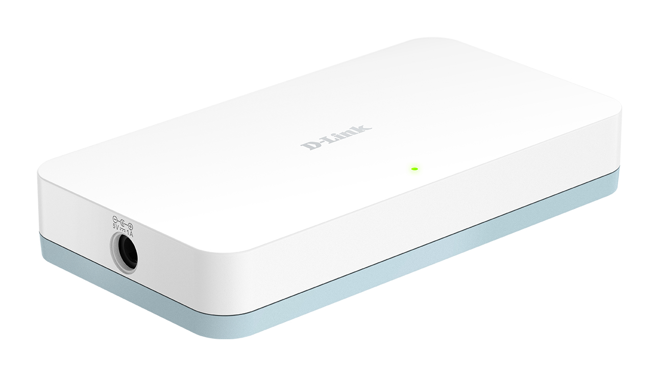 8-porttinen gigabitin Ethernet-kytkin, nopea verkko