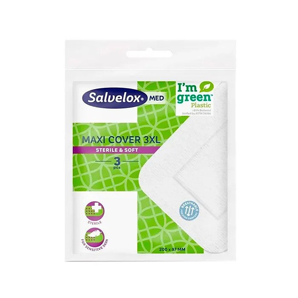 Salvelox Maxi Cover 3 steriiliä sidosta 3XL