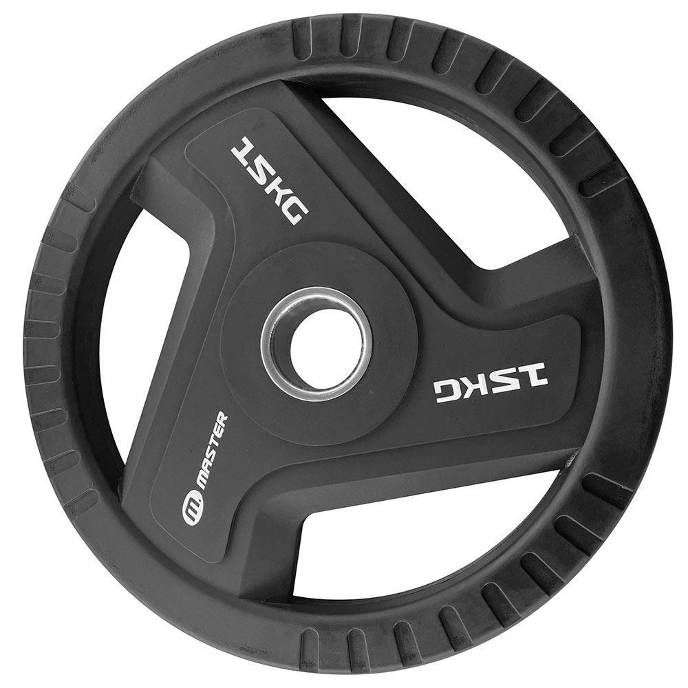 Master Fitness PU Plates Pro, Viktskivor PU - 15 kg