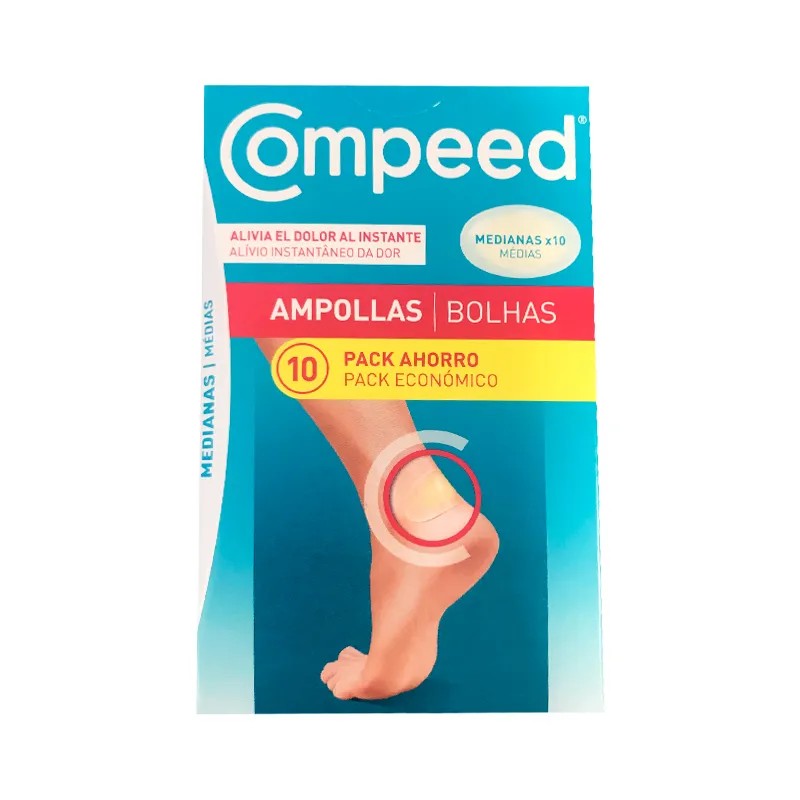 Injektiopullojen pakkaus Compeed Keskimääräiset säästöt 10 yksikköä