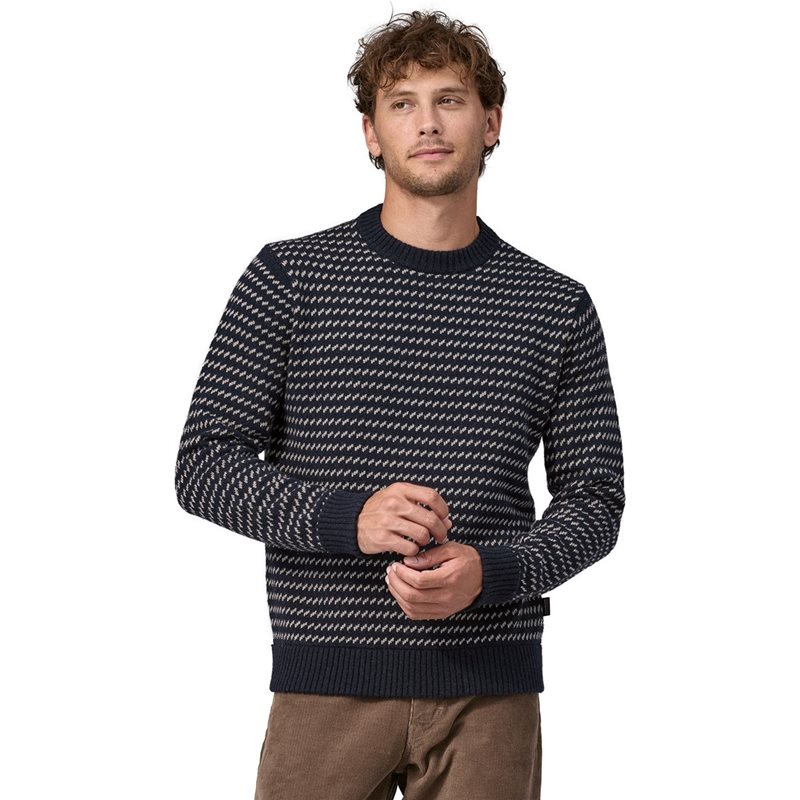 Patagonia M's Recycled Wool-Blend Sweater Classic Navy - XL
