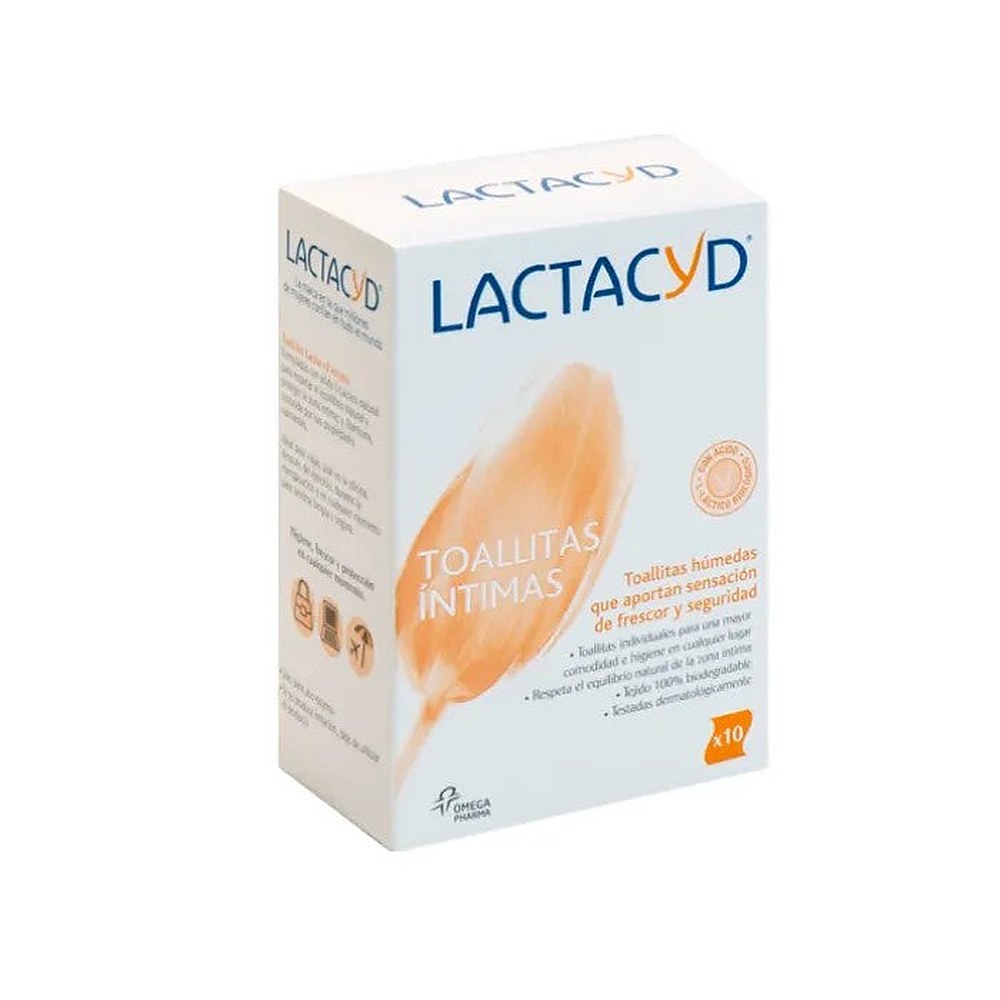 Lactacyd Intiimipyyhkeet 10 kpl