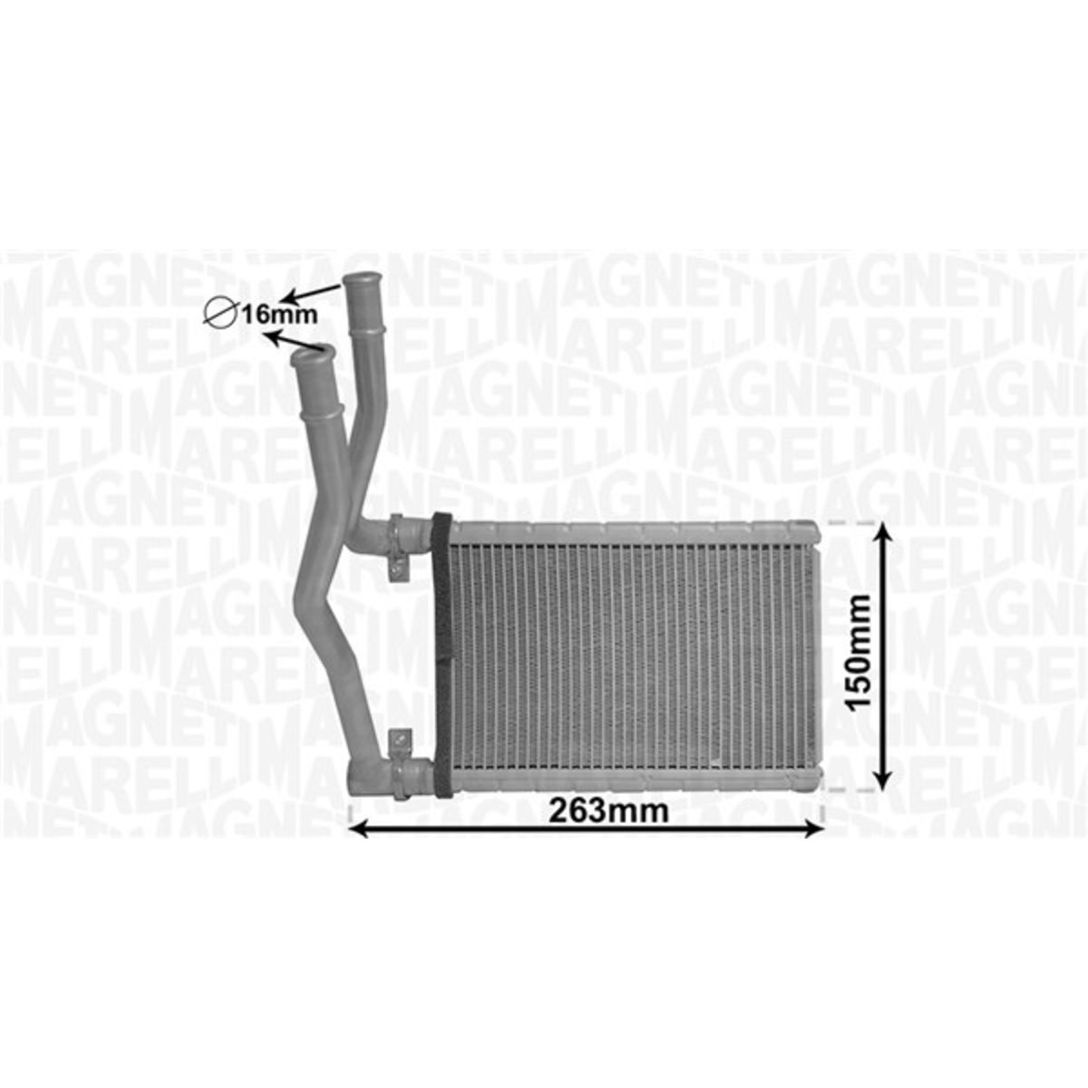 Lämmityslaitteen kenno MAGNETI MARELLI 350218490000