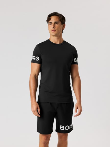 Björn Borg Borg T-Shirt Black White Logo