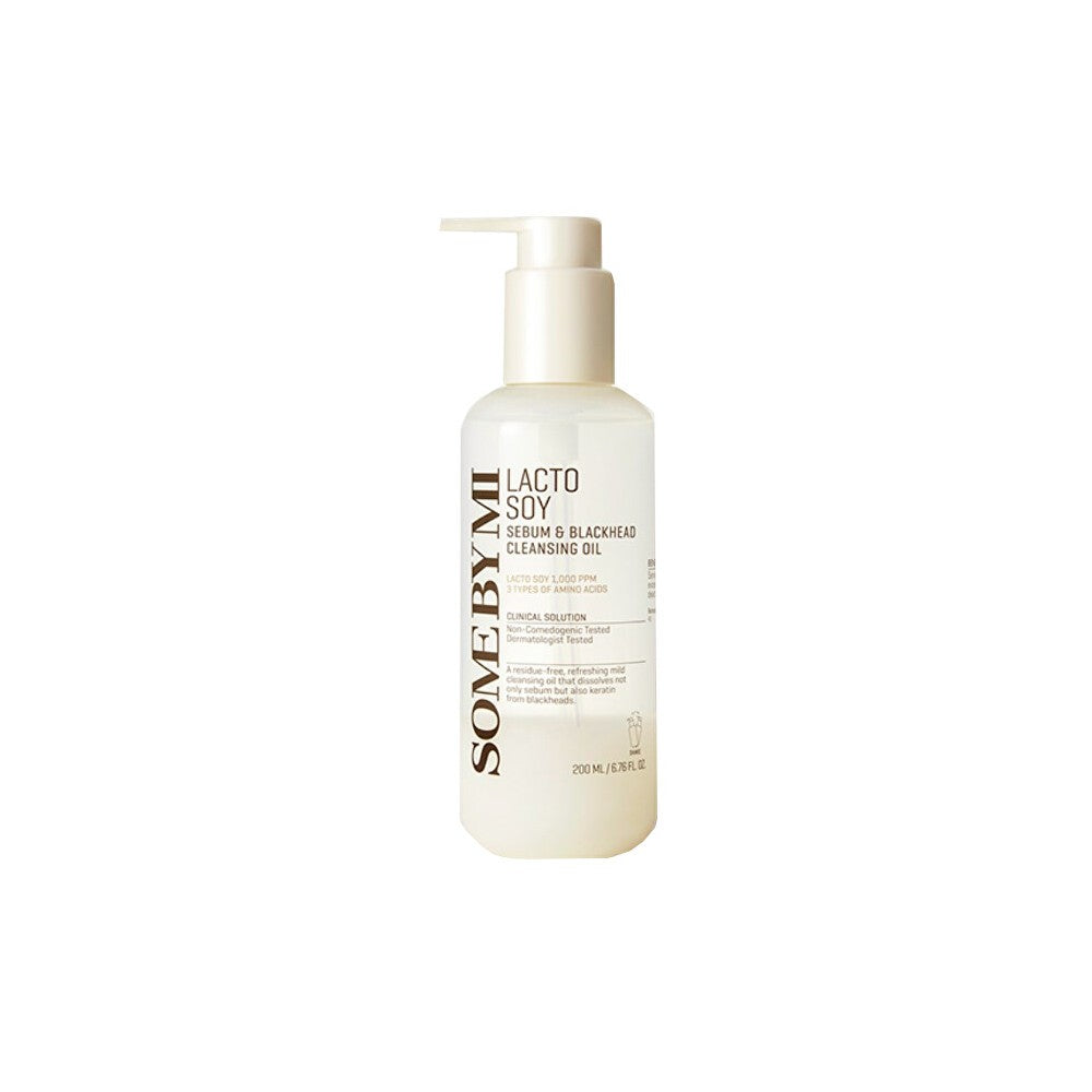 Some By Mi Lacto Soy Sebum & Blackhead Gentle Cleansing Oil herkälle iholle 200 ml