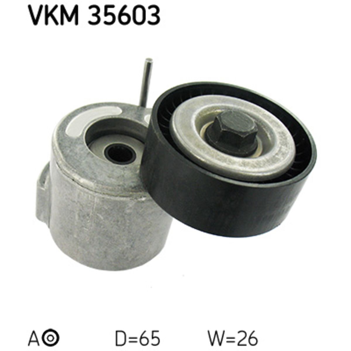 Kiristysrulla, moniurahihna SKF VKM 35603