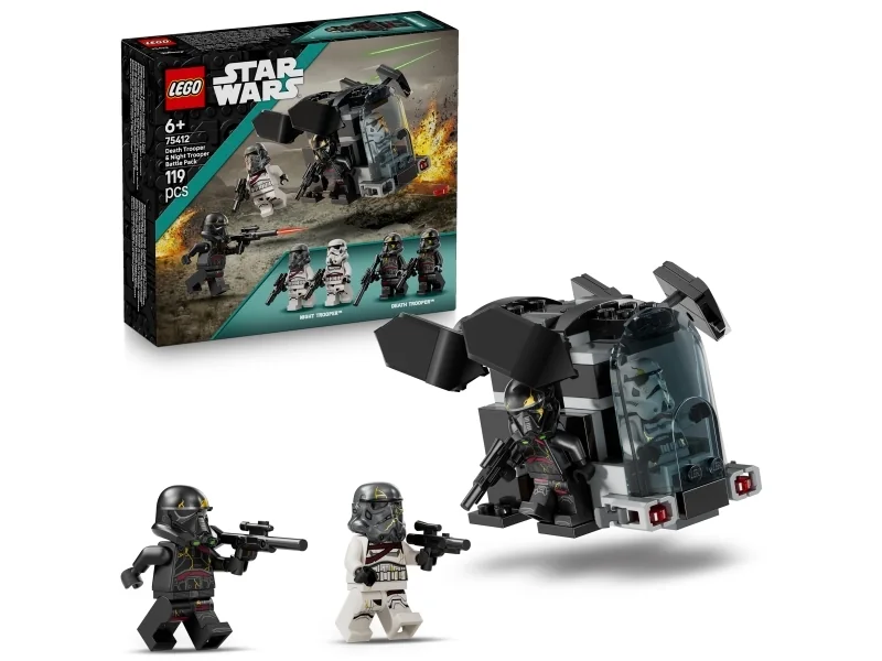 LEGO Star Wars 75412 Kuolonsotilaan ja yön iskusotilaan taistelupakkaus