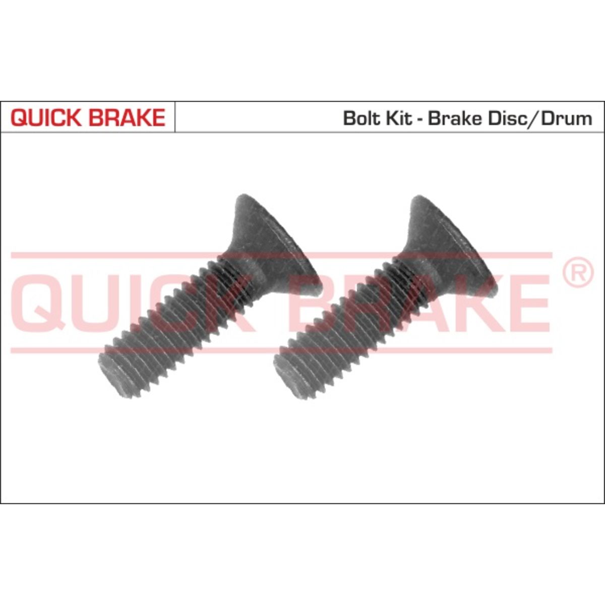 Ruuvi, jarrulevy QUICK BRAKE 11622K