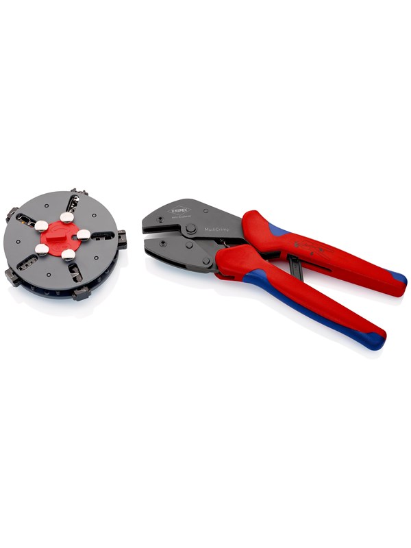 KNIPEX MultiCrimp®, Puristuspihdit vaihtomakasiinilla