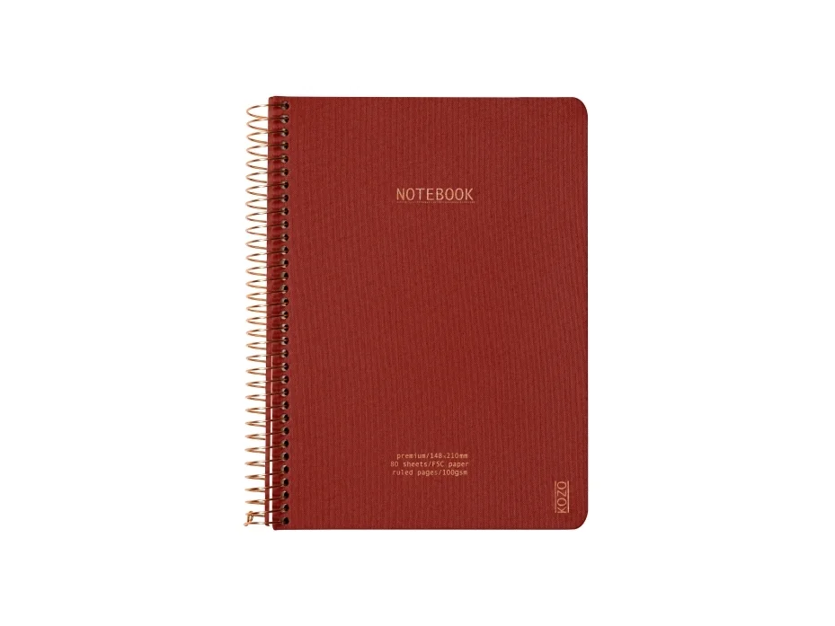 KOZO Notebook A5 Premium Bric