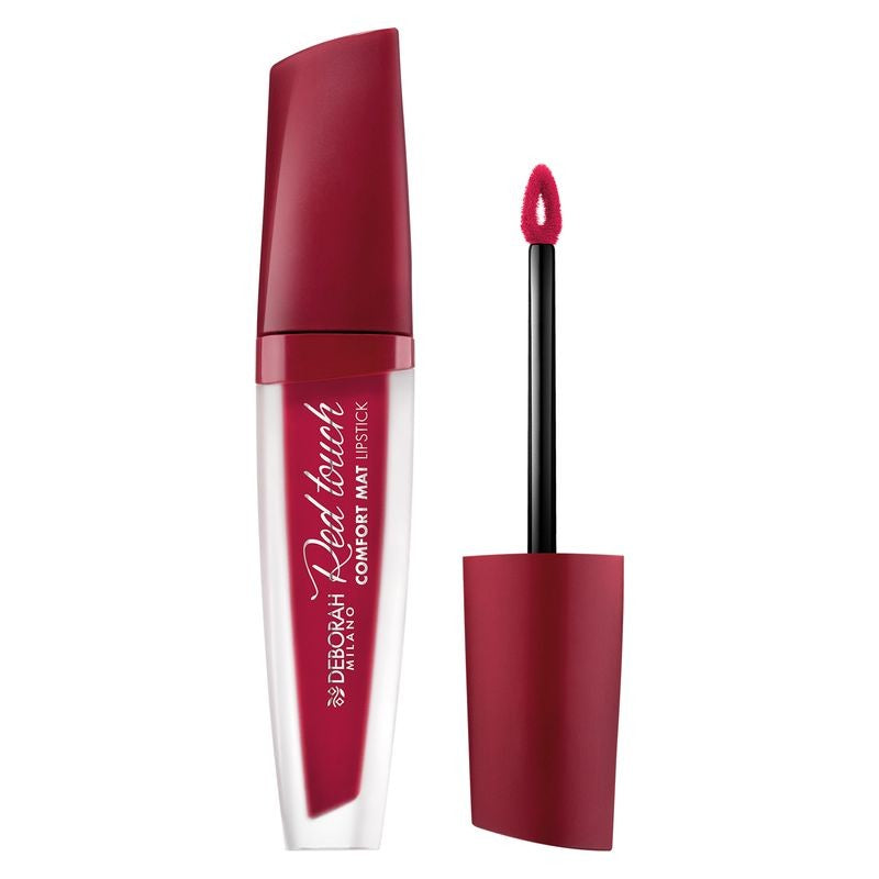 Deborah Red Touch Comfort Matte -huulipuna Ultra Mukava No Transfer 18 - Iconic Red