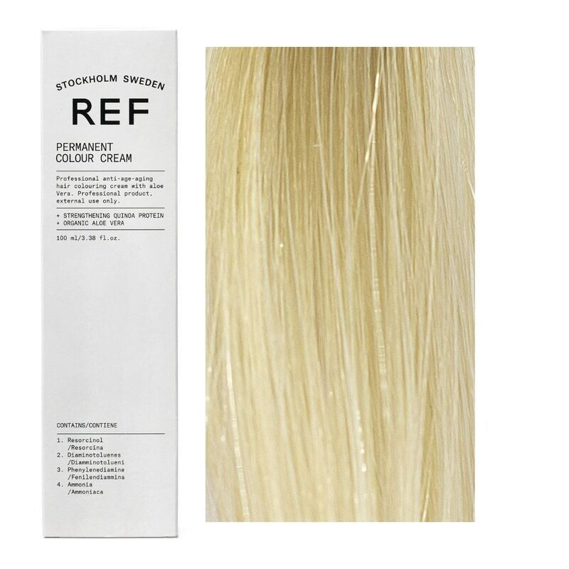 Ref Stockholm, Pysyvä vegaaniväri, pysyvä hiusväri 12.0 Special Naturale H/L Blonde 100ml