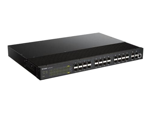 D-link Dis-700g-28xs Verkkokytkin Hallittu L2+ 1u Musta