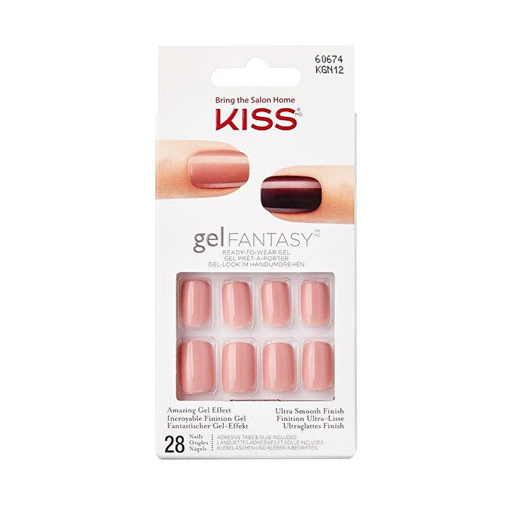 Kiss my face 60674 Fantasy Gel Nails (28 kpl) - Geelikynnet