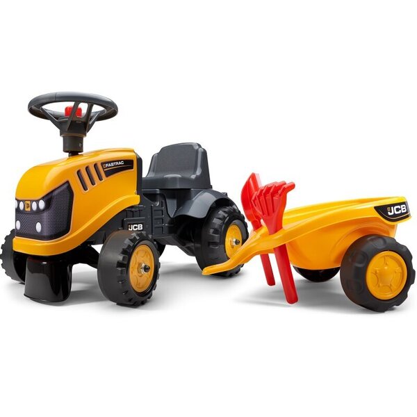 Potkutraktori ja kärry Baby JCB, Falk Toys