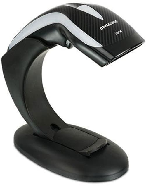 Datalogic Heron HD3130 1D Scanner with Stand Black
