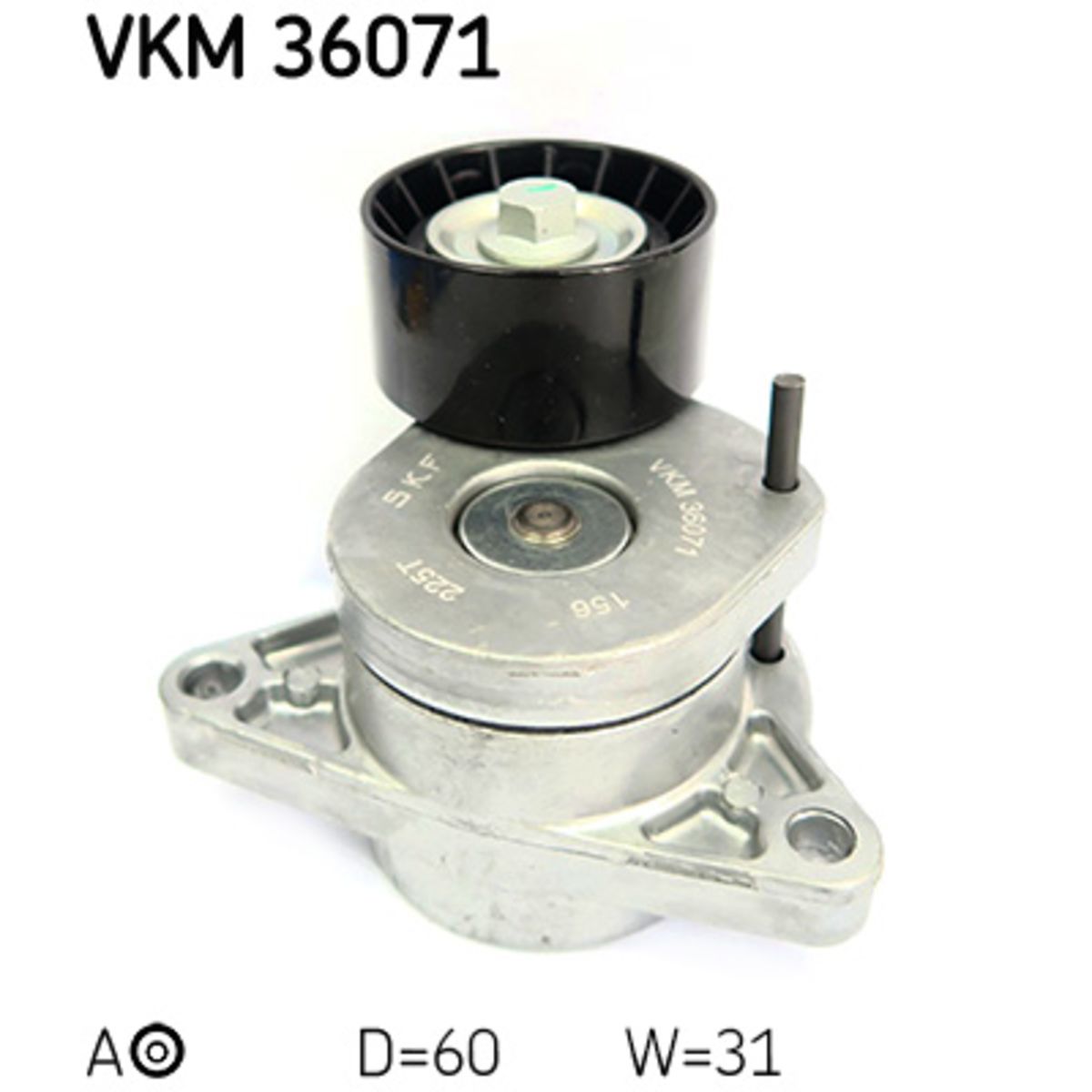 Kiristysrulla, moniurahihna SKF VKM 36071