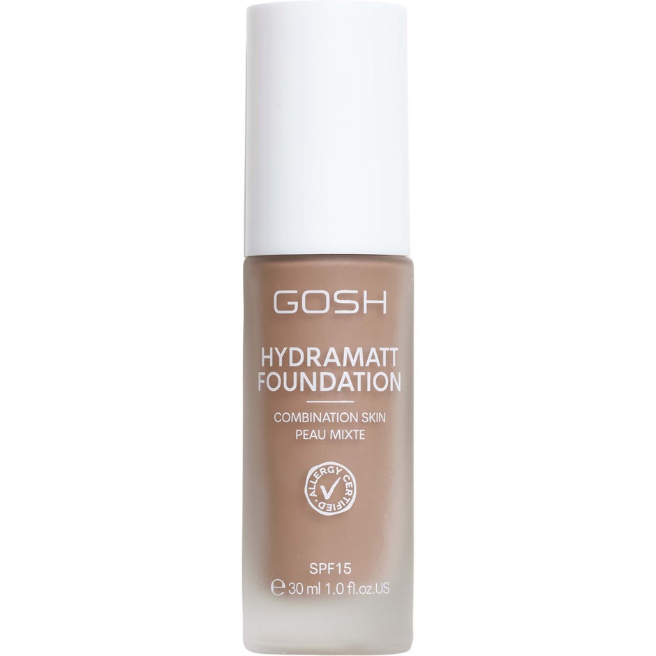 Gosh Hydramatt Foundation Combination Skin Peau Mixte 016N Very Dark 30 ml