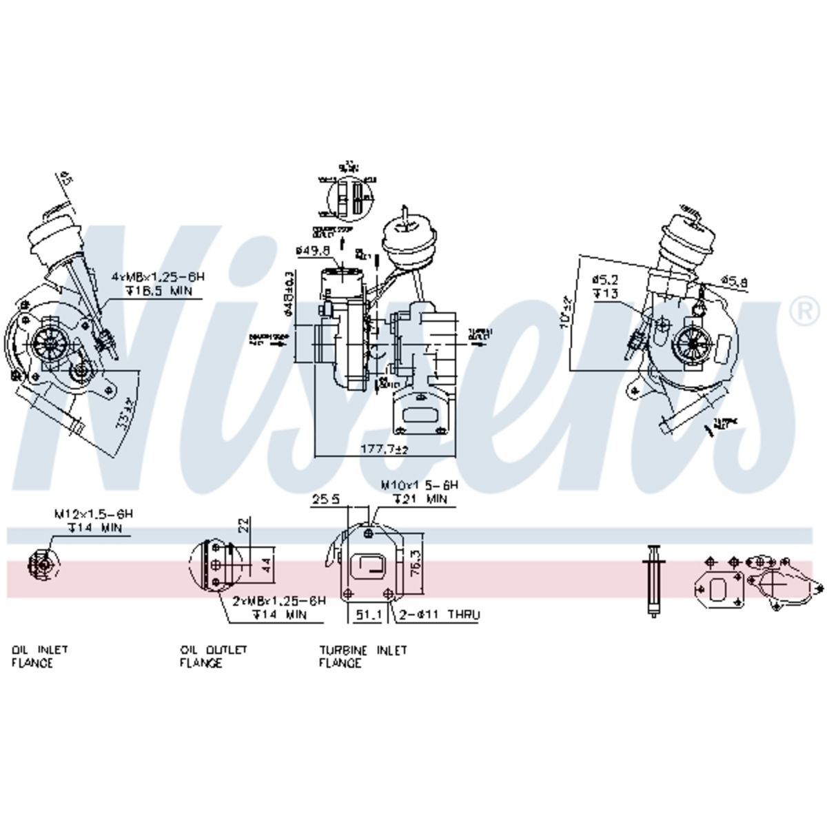 Turboahdin NISSENS 93026