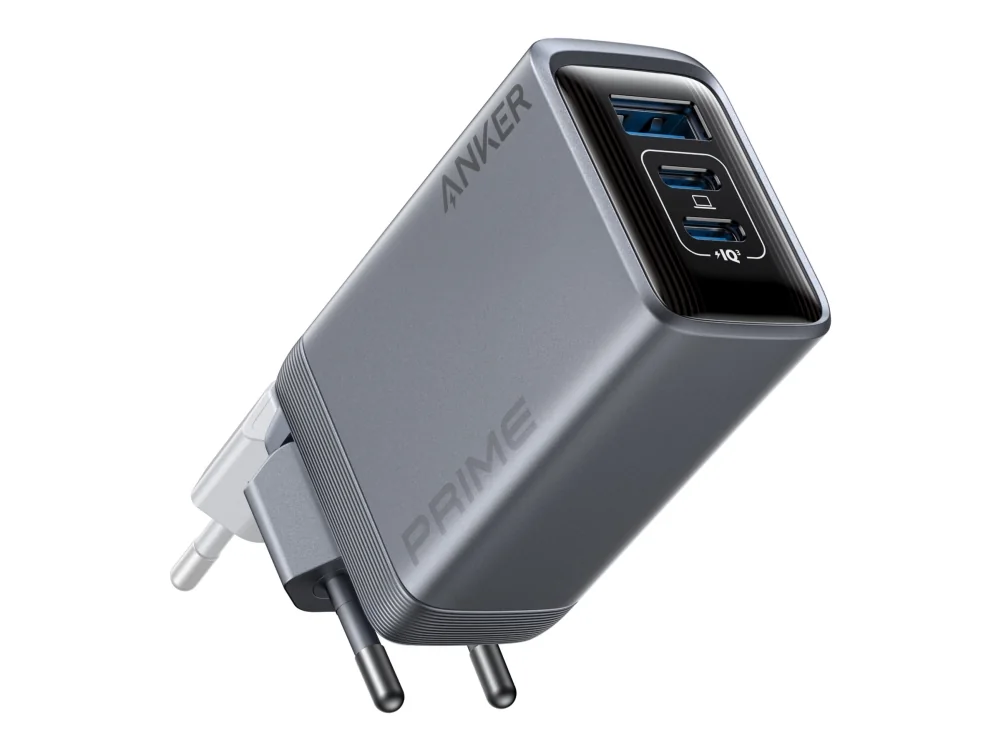 Anker Prime Charger (100W 3 Ports GaNPrime) - Silver