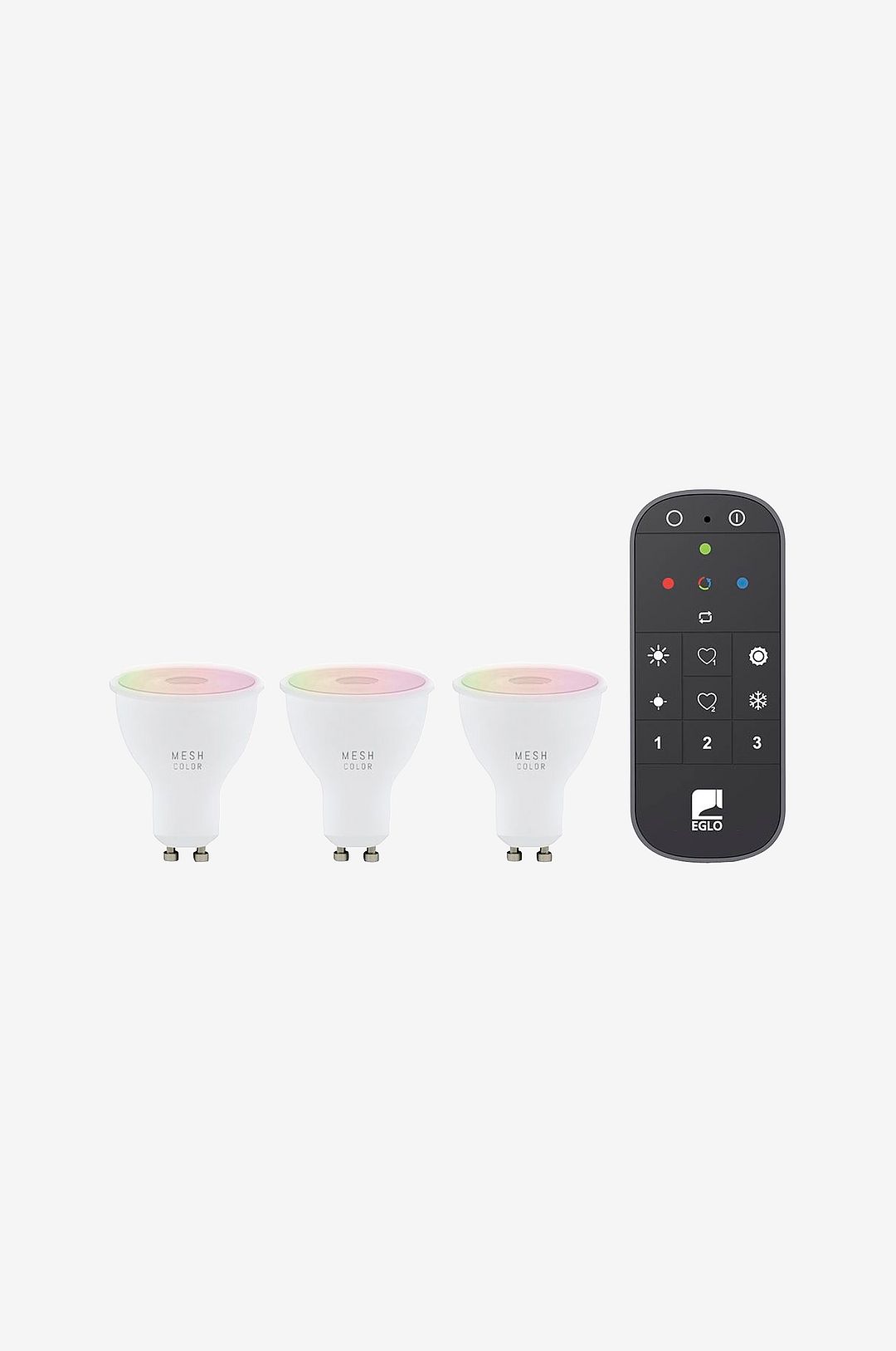 EGLO GU10 LED-Z RGBTW 4.9W 345lm 3 pcs. w/remote