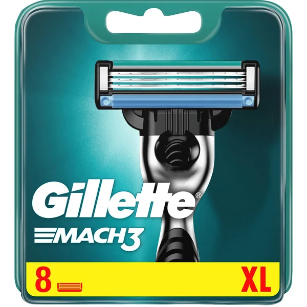 Gillette Mach3 -vaihtoterä 8 kpl