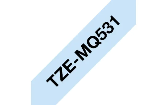 Brother Tape Musta/pastelli Sininen 12mm/4m