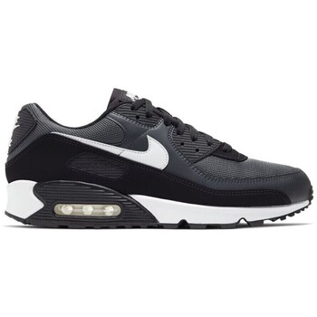 Nike Sportswear Matalavartiset tennarit 'AIR MAX 90'  harmaa / musta / valkoinen