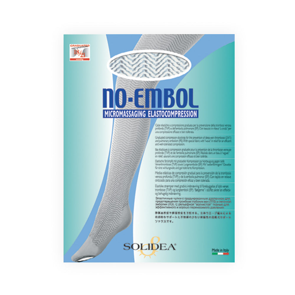 Solidea Ei emboliaa Ccl1 tromboosia estävät joustavat sukkahousut 18 21mmHg 2M kameli