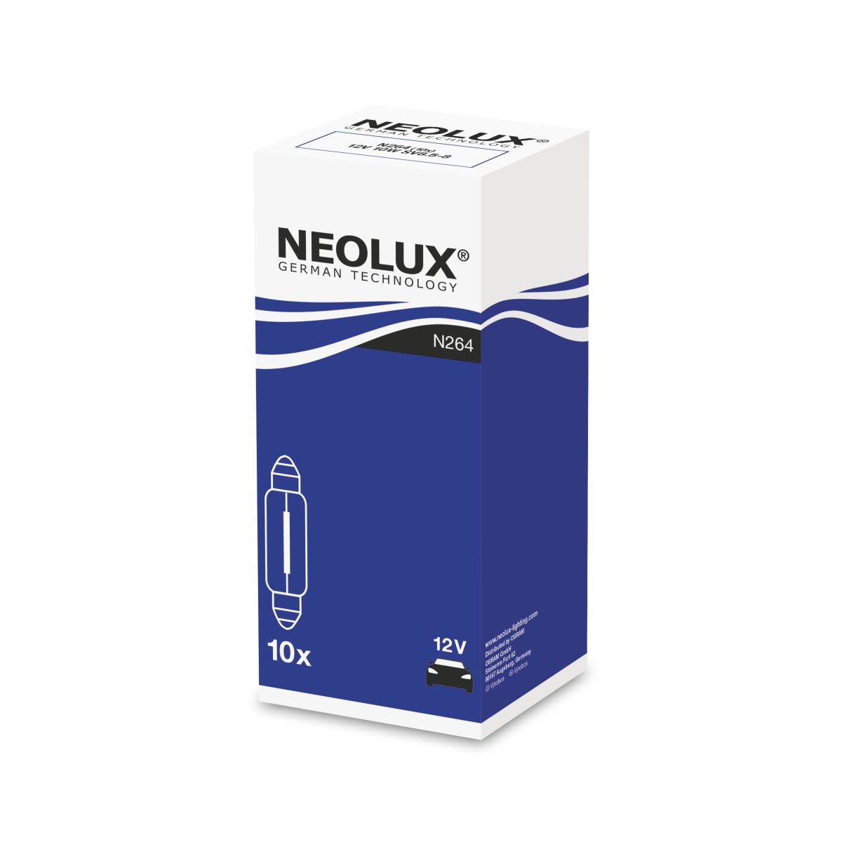 Polttimo, rekisterikilvenvalo NEOLUX® N264