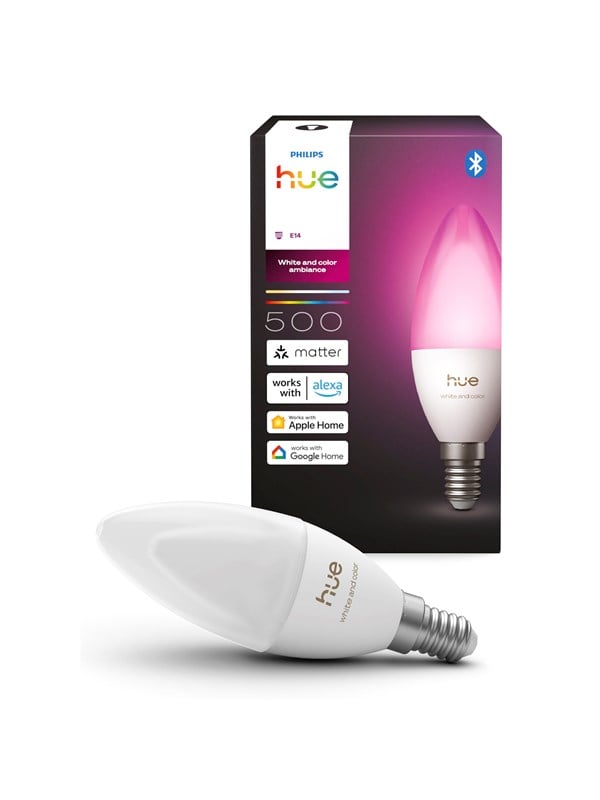 White Color Ambiance E14 Kron 470 lm 1-pack