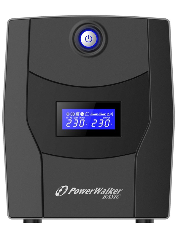 Powerwalker Vi 1500 Stl Ups-virtalähde Linjainteraktiivinen 1,5 Kva 900 W 4 Ac-pistorasia(a)