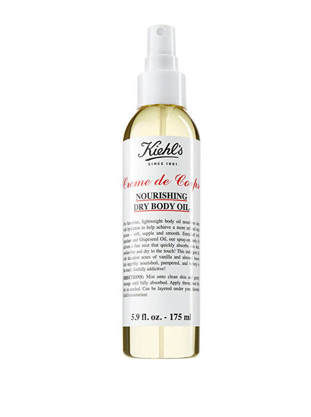 Kiehl's (Kuiva vartaloöljy) - Tilavuus: 175 ml