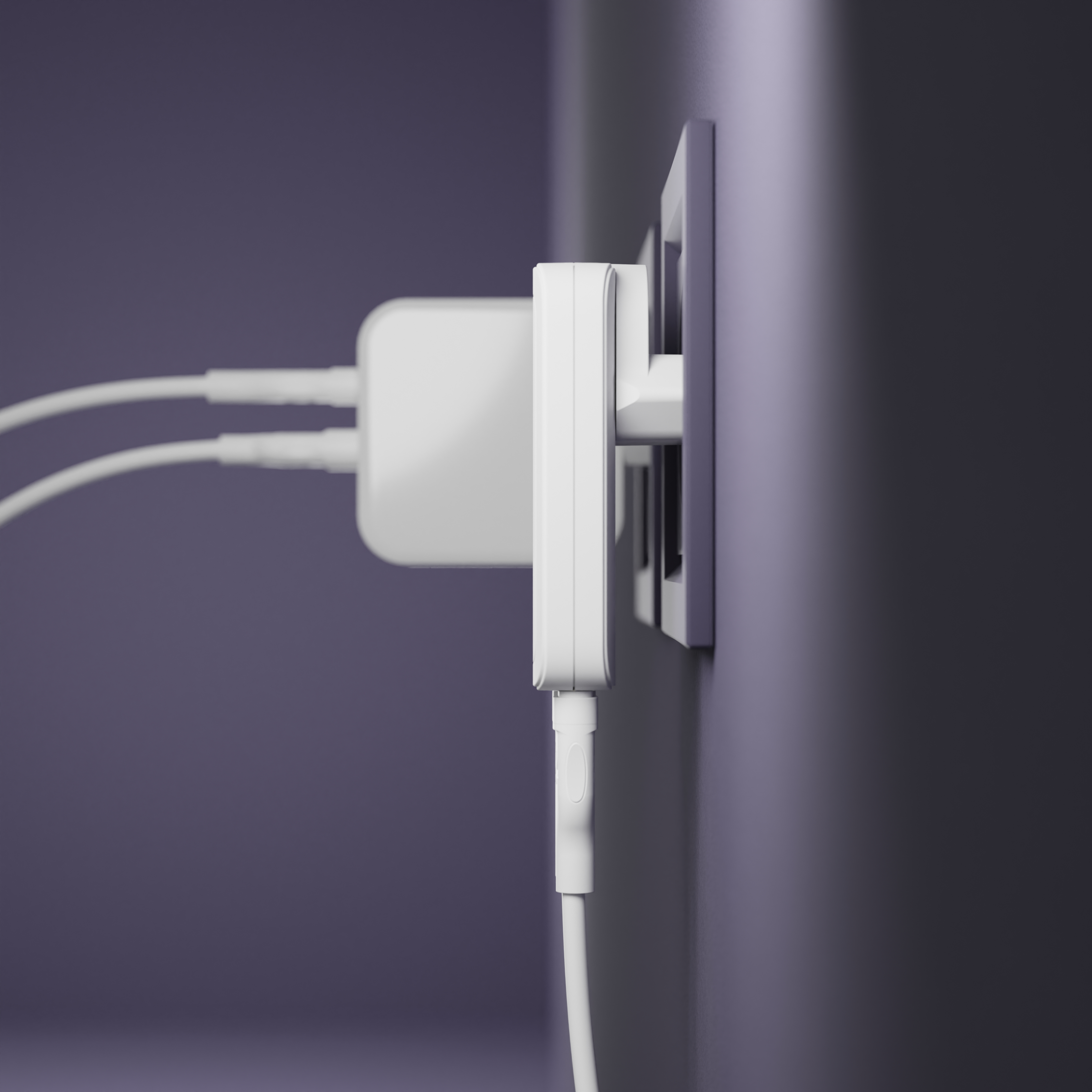 dbramante1928 Pro - EU/US Slim Charger - USB-C 20W+18W-A