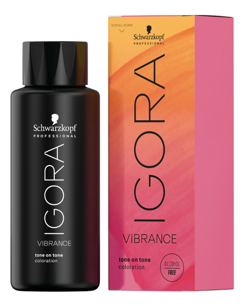Schwarzkopf Ammattilainen Igora Vibrance Kit 4-0 Medium Brown Luonnollinen