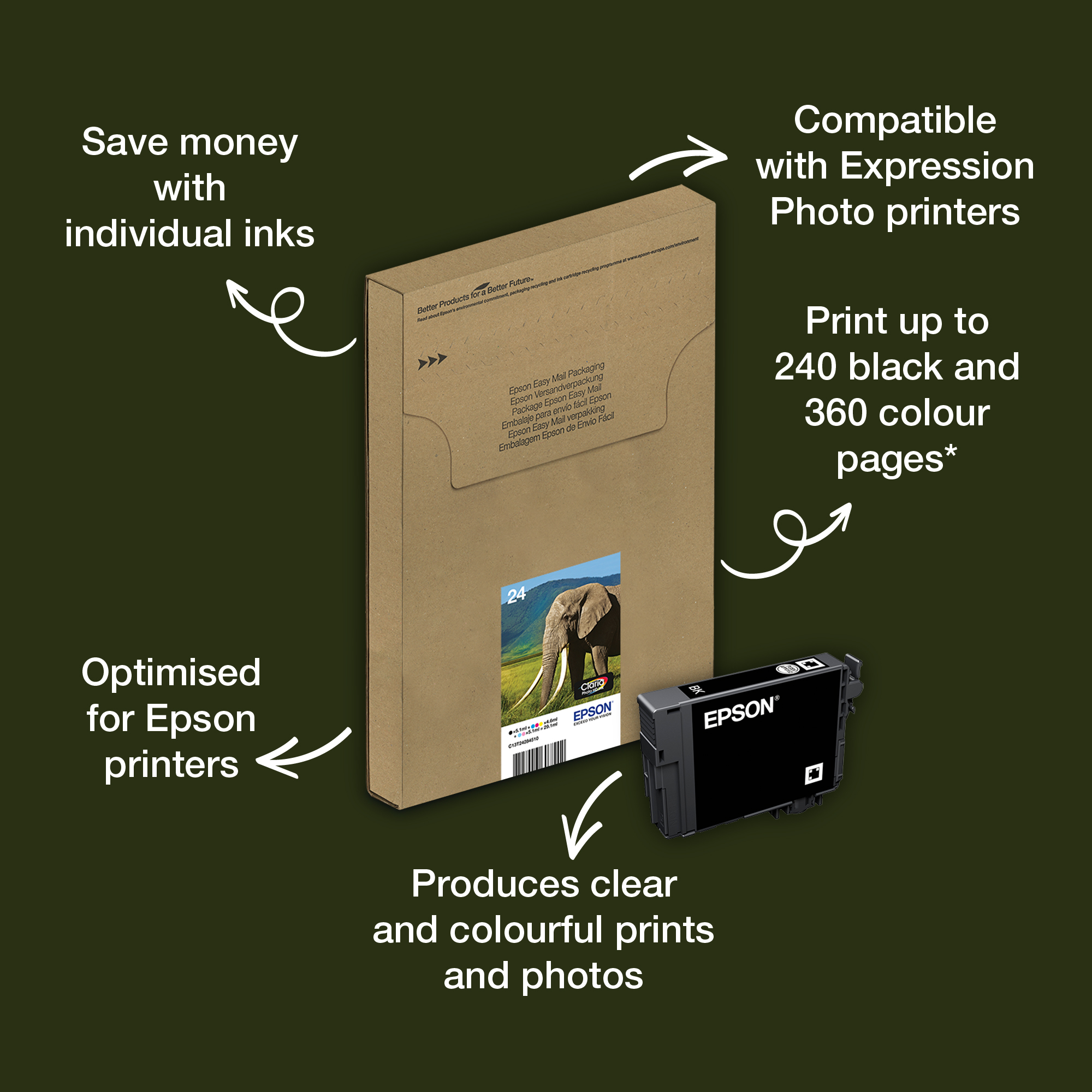 Epson Multipack 6-colours 24 Easymail