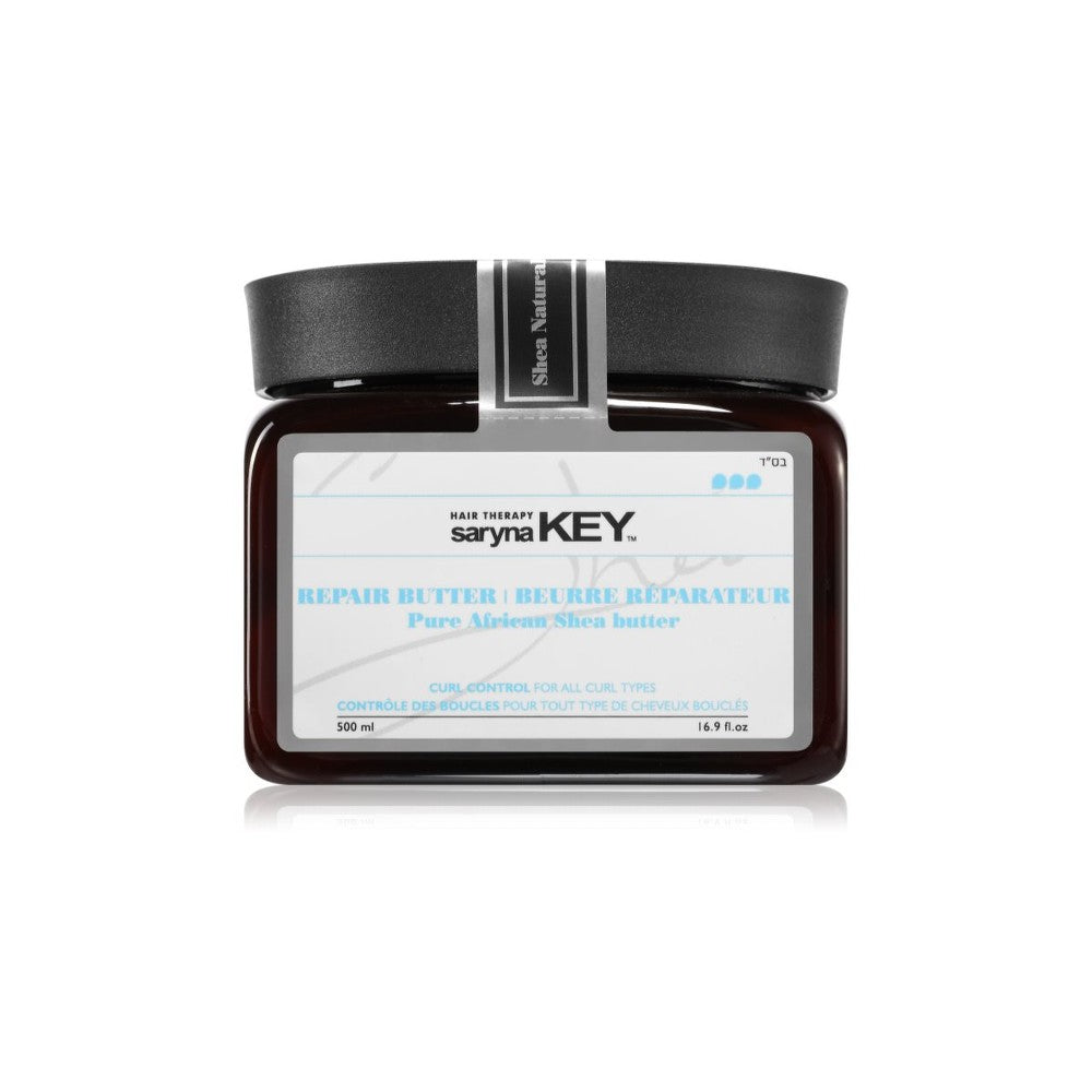 Saryna Key Puhdas afrikkalainen karitevoikontrolli maschera kiharille hiuksille sheavoilla 500 ml