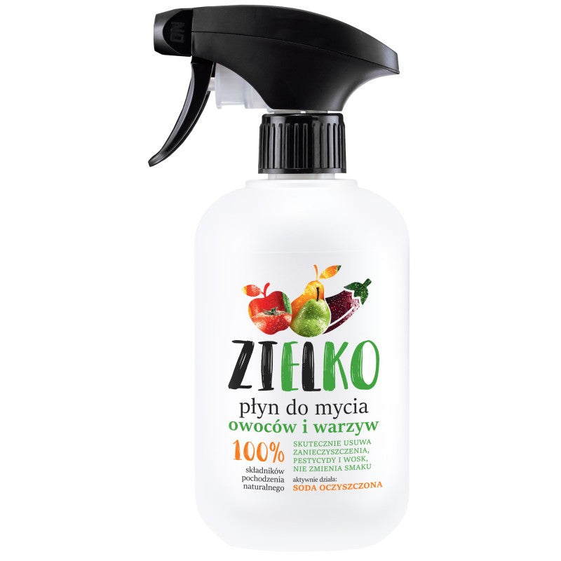 Sylveco Zielko Detergente per frutta e verdura 500 ml — Detergente per alimenti