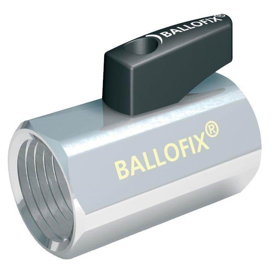 Ballofix 1/2 muffe/muffe med håndtag